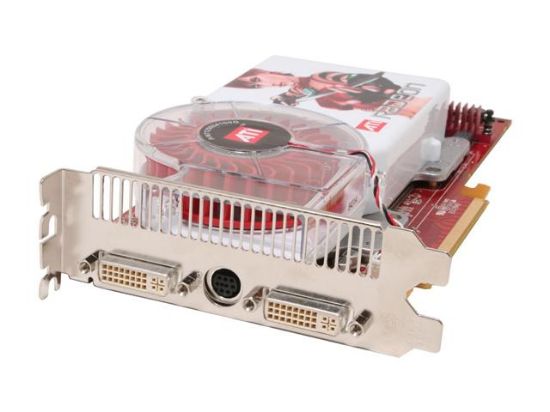 Picture of SAPPHIRE 100186L Radeon X1950XT 256MB 256-bit GDDR3 PCI Express x16 HDCP Ready CrossFireX Support Video Card