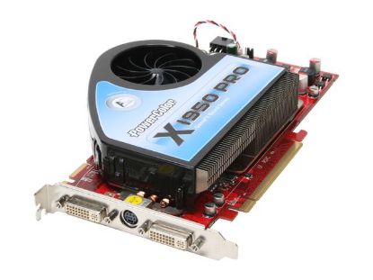 Picture of POWERCOLOR X1950PRO512MBAC Radeon X1950PRO 512MB 256-bit GDDR3 PCI Express x16 CrossFireX Support Video Card