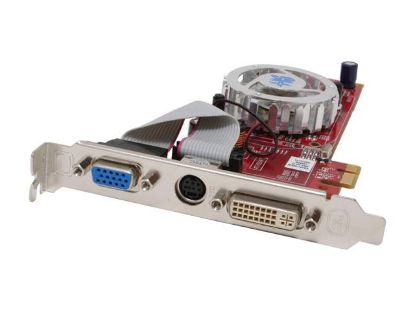 Picture of HIS H130HMF128E1N Radeon X1300 512MB (128MB Onboard) 64-bit GDDR2 PCI Express x1 Video Card