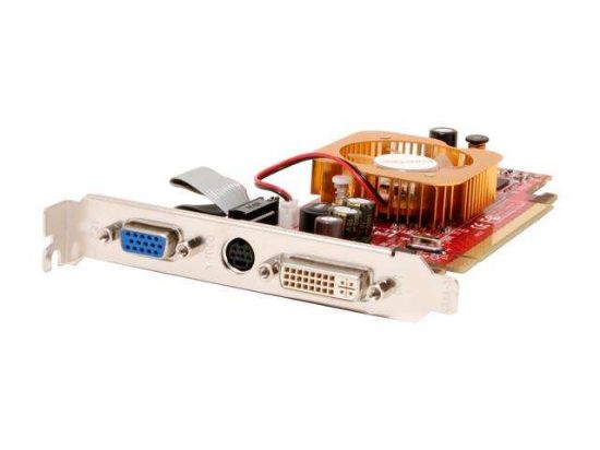 Picture of POWERCOLOR X1300256MB64BIT Radeon X1300 512MB(256MB on Board) 64-bit GDDR2 PCI Express x16 Low Profile Video Card