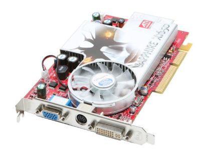 Picture of SAPPHIRE 100197L Radeon X1650 256MB 128-bit GDDR2 AGP 4X/8X Video Card