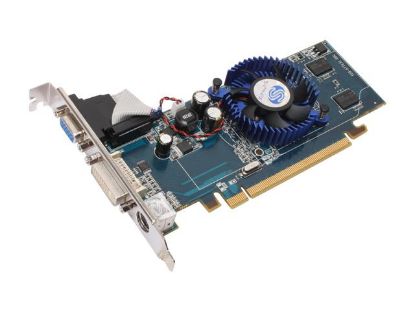 Picture of SAPPHIRE 100172 64L Radeon X1550 256MB 64-bit GDDR2 PCI Express x16 Video Card