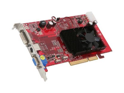 Picture of POWERCOLOR X1550 256 64 AGP Radeon X1550 256MB 64-bit GDDR2 AGP 4X 8X Video Card