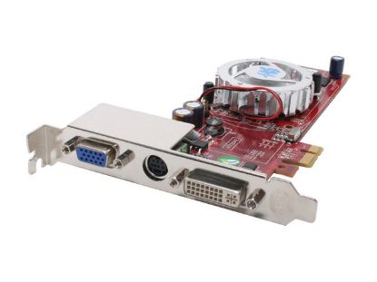 Picture of HIS H155HMF256EL1N-R Radeon X1550 256MB 64-bit GDDR2 PCI Express x1 Low Profile Ready Video Card