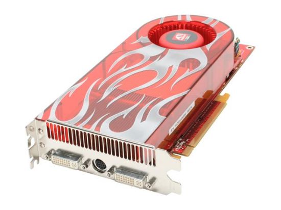 Picture of POWERCOLOR 2900-XT-1GB Radeon HD 2900XT 1GB 512-bit GDDR4 PCI Express x16 HDCP Ready CrossFireX Support Video Card - OEM