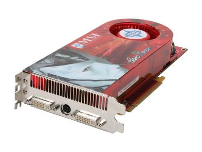 Picture of MSI RX2900XT VT2D512E Radeon HD 2900XT 512MB 512-bit GDDR3 PCI Express x16 HDCP Ready CrossFireX Support VIVO HDCP Video Card