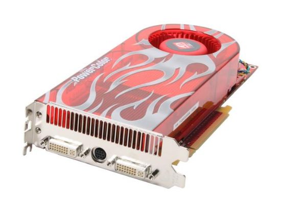 Picture of POWERCOLOR 2900XT512MBDDR3 Radeon HD 2900XT 512MB 512-bit GDDR3 PCI Express x16 HDCP Ready CrossFireX Support Video Card