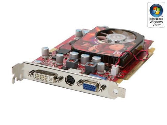 Picture of MSI RX1650GT-TD256E Radeon X1650GT 256MB 128-bit GDDR3 PCI Express x16 Video Card