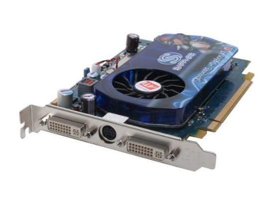 Picture of SAPPHIRE 100220L Radeon HD 2600XT 256MB 128-bit GDDR4 PCI Express x16 HDCP Ready CrossFireX Support Video Card