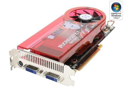 Picture of MSI RX2600XT-DIAMOND-PLUS Radeon HD 2600XT 256MB 128-bit GDDR4 PCI Express x16 HDCP Ready CrossFire Supported Video Card