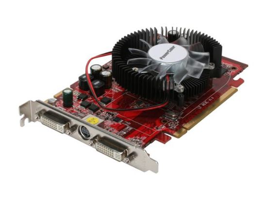 Picture of POWERCOLOR 26XT256M/D3HDMI Radeon HD 2600XT 256MB 128-bit GDDR3 PCI Express x16 HDCP Ready CrossFireX Support Video Card