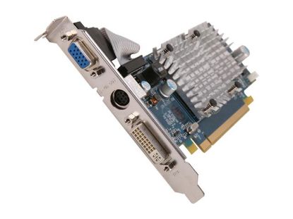 Picture of SAPPHIRE 63192 SAP 24P512 Radeon HD 2400PRO 512MB PCI Express x16 HDCP Ready Video Card