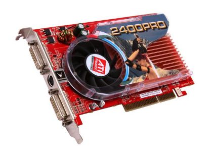 Picture of VISIONTEK 900165 Radeon HD 2400PRO 256MB 64-bit GDDR2 AGP 4X/8X HDCP Ready Video Card