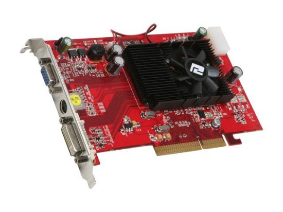 Picture of POWERCOLOR HD2400PRO512MB-AGP Radeon HD 2400PRO 512MB 64-bit GDDR2 AGP 8X Video Card