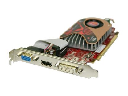 Picture of VISIONTEK 900177 Radeon HD 2400PRO 256MB 64-bit GDDR2 PCI Express x16 HDCP Ready Video Card