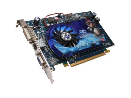 Picture of SAPPHIRE 1014L Radeon HD 2600PRO 512MB(256MB on board) 64-bit GDDR2 PCI Express x16 HDCP Ready CrossFireX Support Video Card