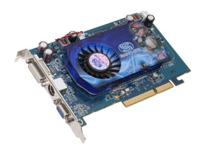 Picture of SAPPHIRE 1011 Radeon HD 2600PRO 512MB 128-bit GDDR2 AGP 8X HDCP Ready Video Card