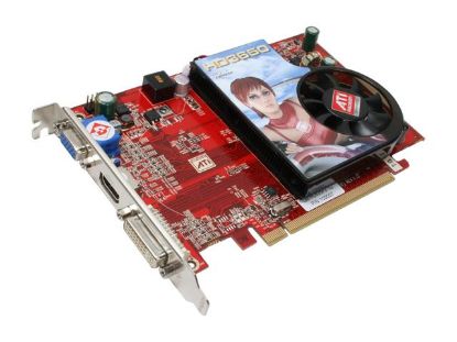 Picture of DIAMOND 3650PE1GSB Radeon HD 3650 1GB 128-bit GDDR2 PCI Express 2.0 x16 HDCP Ready CrossFireX Support Video Card