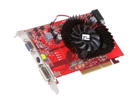 Picture of POWERCOLOR AG3650512MD2V3 Radeon HD 3650 512MB 64-bit DDR2 AGP 8X HDCP Ready Video Card