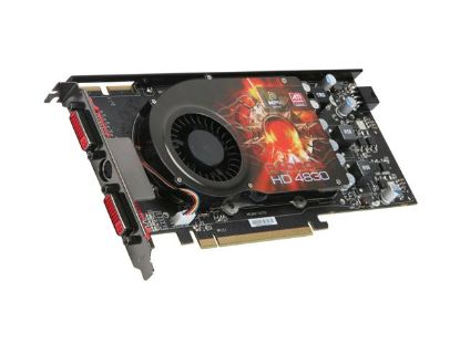 Picture of XFX HD 483X YDFC Radeon HD 4830 512MB 256-bit GDDR3 PCI Express 2.0 x16 HDCP Ready CrossFireX Support Video Card