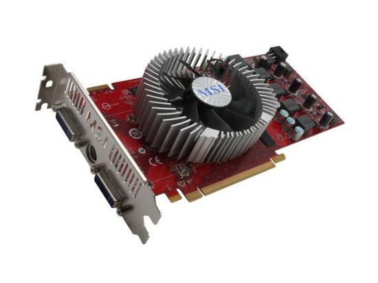 Picture of MSI R4830-T2D1G OC Radeon HD 4830 1GB 256-bit GDDR3 PCI Express 2.0 x16 HDCP Ready CrossFireX Support Video Card