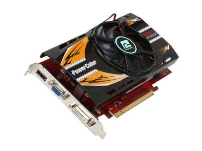 Picture of POWERCOLOR AX4830 512MD3 Radeon HD 4830 512MB 256-bit GDDR3 PCI Express 2.0 x16 HDCP Ready CrossFireX Support Video Card