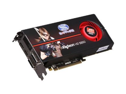 Picture of SAPPHIRE 100282SR Radeon HD 5850 1GB 256-bit GDDR5 PCI Express 2.0 x16 HDCP Ready CrossFire Supported Video Card w/ATI Eyefinity