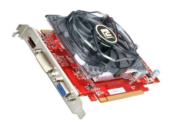 Picture of POWERCOLOR AX5670 1GBD5-H Radeon HD 5670 (Redwood) 1GB 128-bit GDDR5 PCI Express 2.1 x16 HDCP Ready CrossFireX Support Video Card