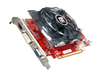 Picture of POWERCOLOR AX5670 512MD5 H Radeon HD 5670 (Redwood) 512MB 128-bit GDDR5 PCI Express 2.1 x16 HDCP Ready CrossFireX Support Video Card