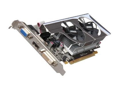 Picture of MSI R6570 MD1GD3 LP Radeon HD 6570 1GB 128-bit DDR3 PCI Express 2.1 x16 HDCP Ready Low Profile Ready Video Card