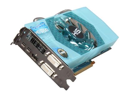 Picture of HIS H679QNT1G2M IceQ X Turbo Radeon HD 6790 1GB 256-bit GDDR5 PCI Express 2.1 x16 HDCP Ready CrossFireX Support Video Card with Eyefinity