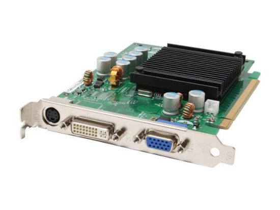 Picture of EVGA 128-TC-2N27-DX GeForce 6200LE TC Supporting 256MB (On board 128MB) 64-bit GDDR2 PCI Express x16 Video Card