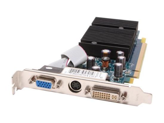 Picture of XFX PV T44F RAMG GeForce 6500 Supporting 256MB(128MB on board) 64-bit GDDR2 PCI Express x16 Video Card