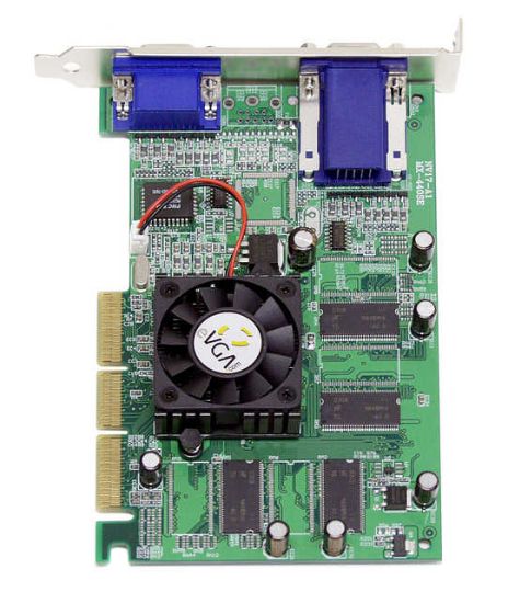 Picture of EVGA 064 A4 NV72 ER GeForce4 MX 440 SE 64MB 64-bit DDR AGP 2X/4X Video Card