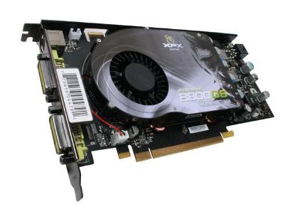 Picture of XFX PV T88S FDF4 GeForce 8800 GS 384MB 192-bit GDDR3 PCI Express 2.0 x16 HDCP Ready SLI Support Video Card