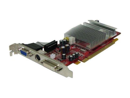 Picture of HIS HX55HMH512ERN Radeon X550 HyperMemory 512MB Hyper Memory(128M VRAM on board) 64-bit DDR PCI Express x16 Low Profile Video Card