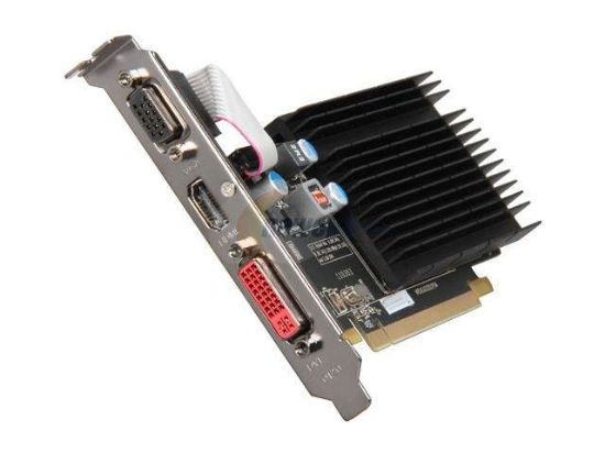 Picture of XFX HD645XZNH2 Radeon HD 6450 1GB 64-bit DDR3 PCI Express 2.1 x16 HDCP Ready Low Profile Ready Video Card