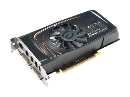 Picture of EVGA 01G-P3-1450-TR GeForce GTS 450 (Fermi) 1GB 128-bit GDDR5 PCI Express 2.0 x16 HDCP Ready SLI Support Video Card