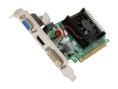 Picture of EVGA 01G-P3-1302-RX GeForce 8400 GS 1GB 64-bit DDR3 PCI Express 2.0 x16 HDCP Ready Low Profile Ready Video Card