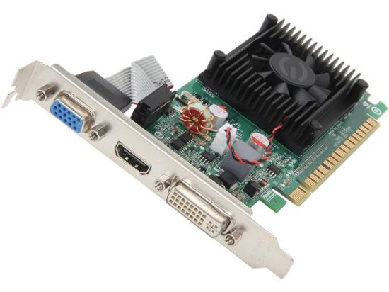 Picture of EVGA 01G-P3-1312-RX GeForce 210 1GB 64-bit DDR3 PCI Express 2.0 x16 HDCP Ready Low Profile Video Card