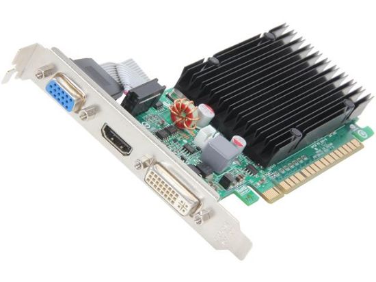 Picture of EVGA 512-P3-1311-RX GeForce 210 512MB 32-bit DDR3 PCI Express 2.0 x16 HDCP Ready Video Card