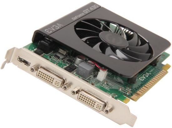 Picture of EVGA 01G P3 1431 TR GeForce GT 430 (Fermi) 1GB 128-bit DDR3 PCI Express 2.0 x16 HDCP Ready Video Card