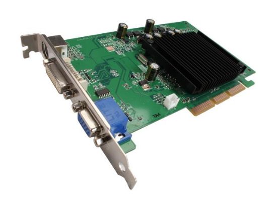 Picture of EVGA 256-A8-N401-TR GeForce 6200 256MB 64-bit DDR AGP 8X Video Card