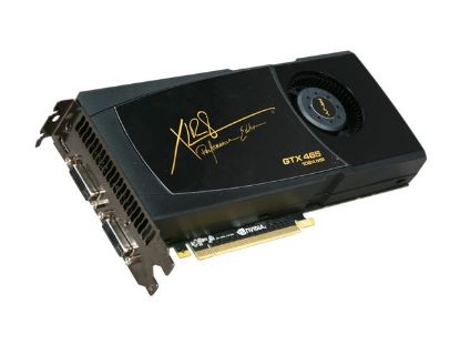 Picture of PNY RVCGGTX465XXB XLR8 GeForce GTX 465 (Fermi) 1GB 256-bit GDDR5 PCI Express 2.0 x16 HDCP Ready SLI Support Video Card