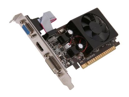 Picture of PNY VCG841024D3SXPB GeForce 8400 GS 1GB 64-bit DDR3 PCI Express 2.0 x16 HDCP Ready Video Card