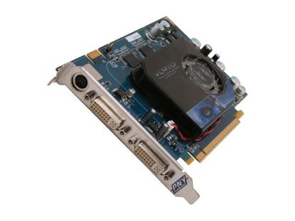 Picture of PNY RVCG86512GXXB GeForce 8600 GT 512MB 128-bit DDR3 PCI Express x16 HDCP Ready SLI Support Video Card