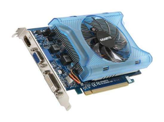 Picture of GIGABYTE GV N220OC 1GI GeForce GT 220 1GB 128-bit DDR3 PCI Express 2.0 x16 HDCP Ready Video Card