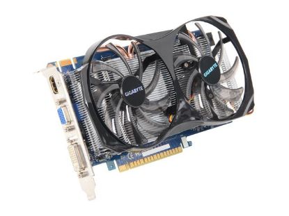 Picture of GIGABYTE GVN550WF21GI GeForce GTX 550 Ti (Fermi) 1GB 192-bit GDDR5 PCI Express 2.0 x16 HDCP Ready SLI Support Video Card