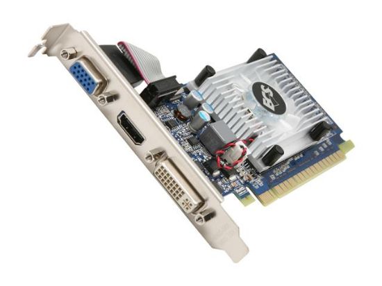 Picture of ECS NGT520C-1GQK-F GeForce GT 520 (Fermi) 1GB 64-bit DDR3 PCI Express 2.0 x16 HDCP Ready Low Profile Ready Video Card