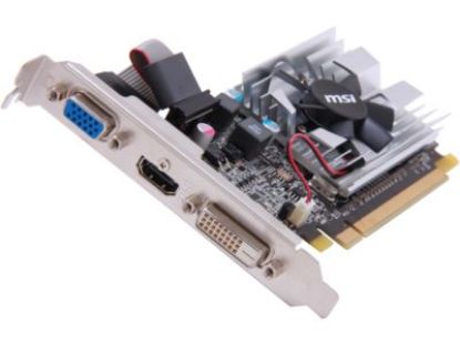 Picture of MSI R6450 MD1GD3 LP Radeon HD 6450 1GB 64-bit DDR3 PCI Express 2.1 x16 HDCP Ready Low Profile Ready Video Card